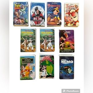 Disney VHS tapes